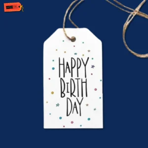 Custom Birthday Tags