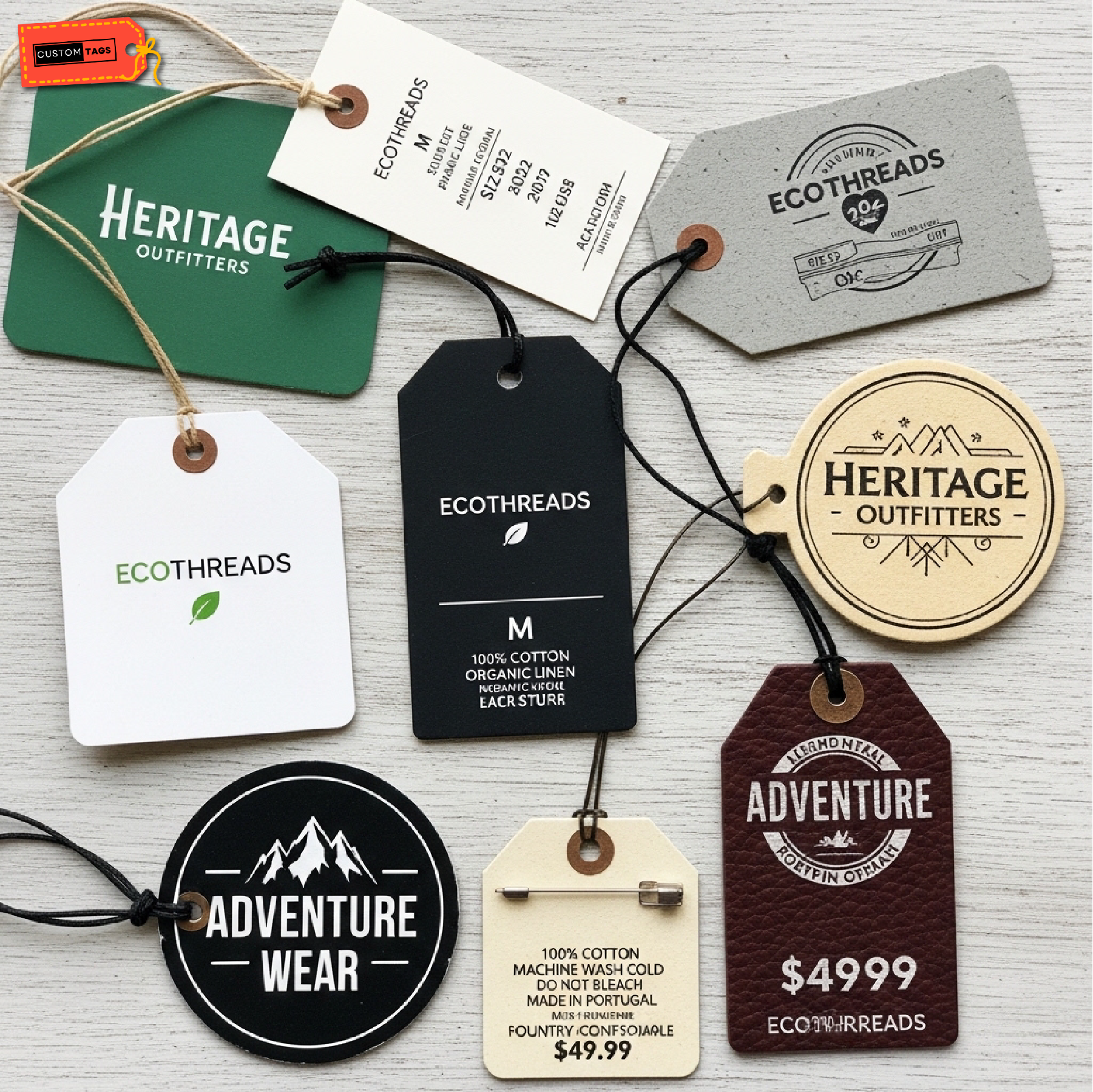 Custom Apparel Tags