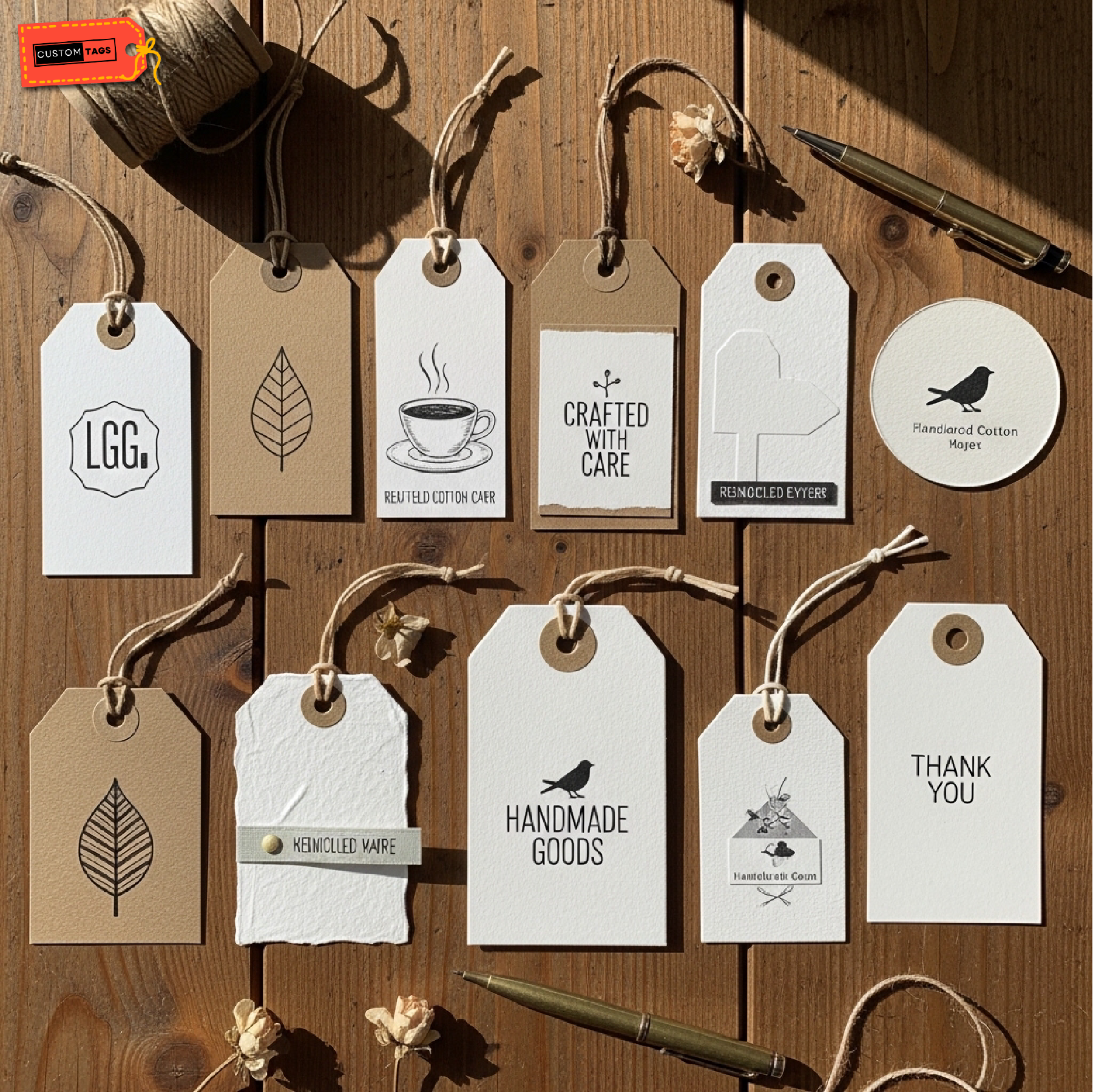 Custom Paper Tags