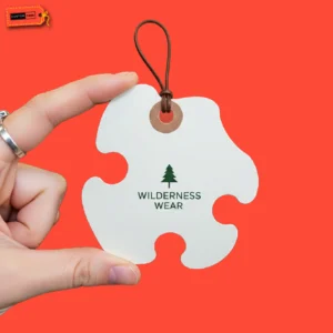 Custom Puzzle Shape Tags