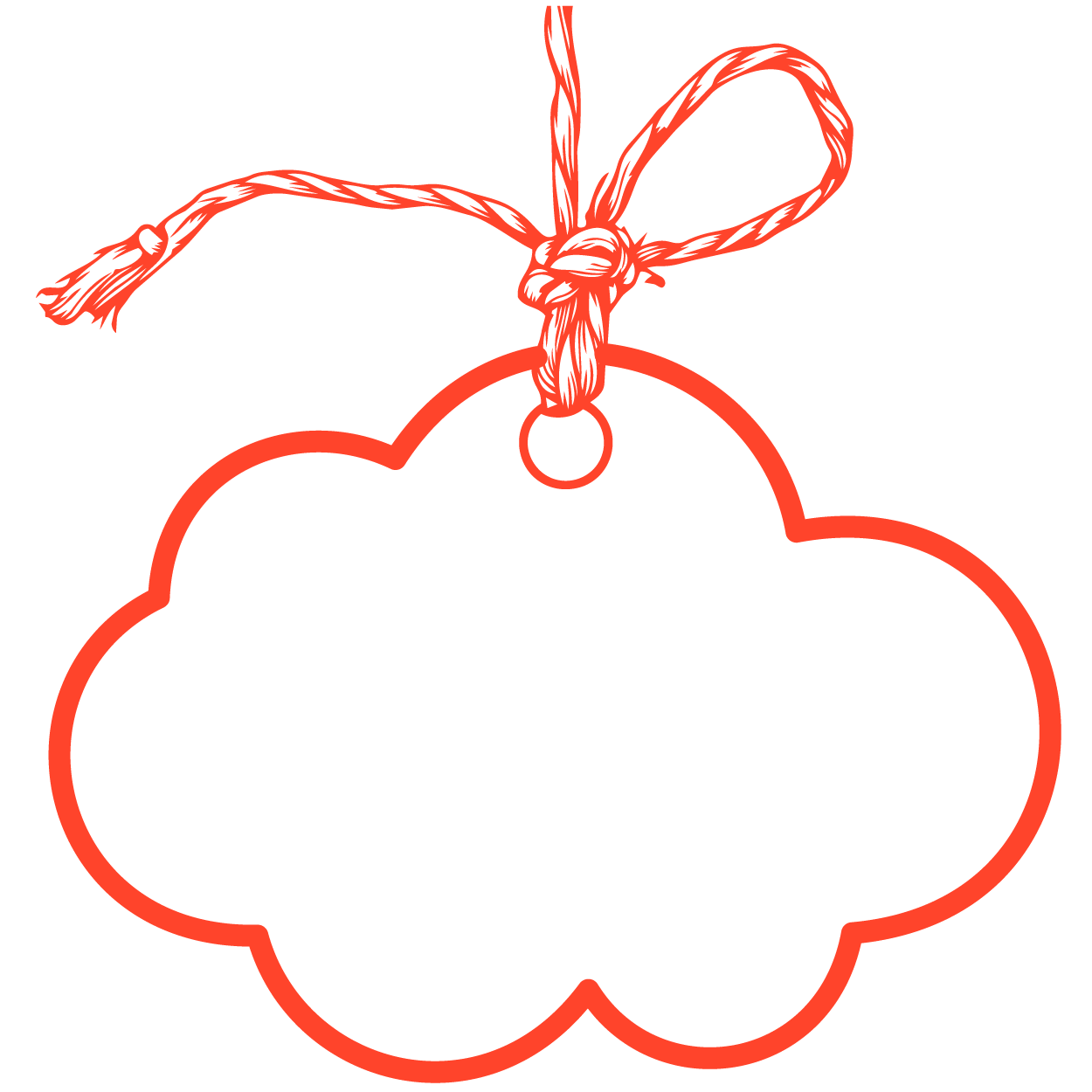 Custom Cloud Shape Tags