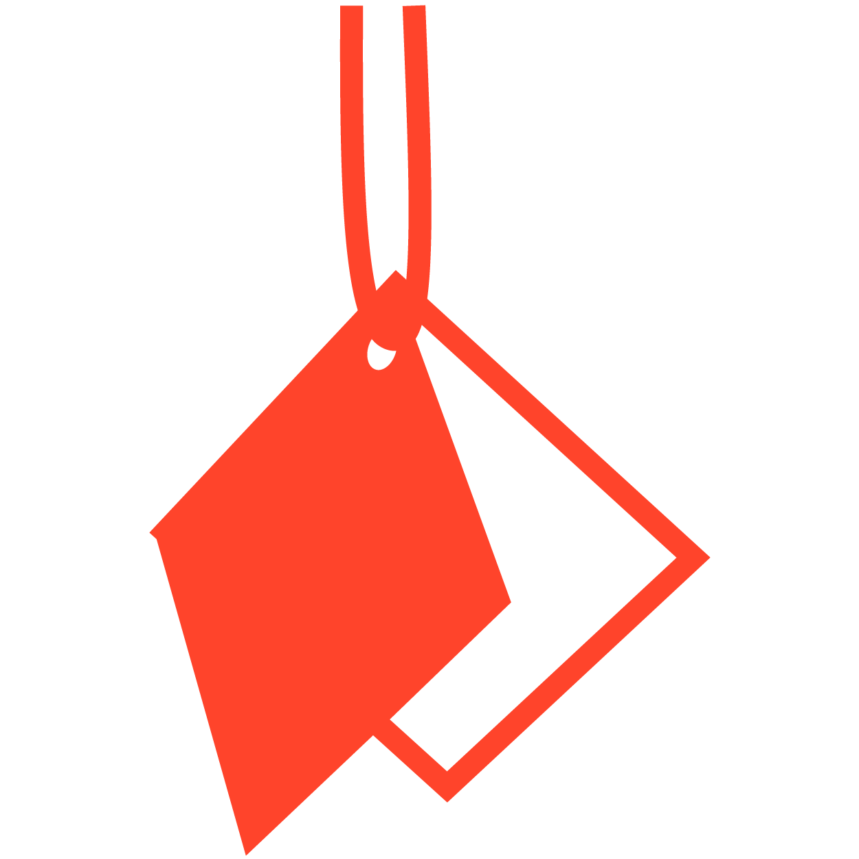 Custom Folded Tags