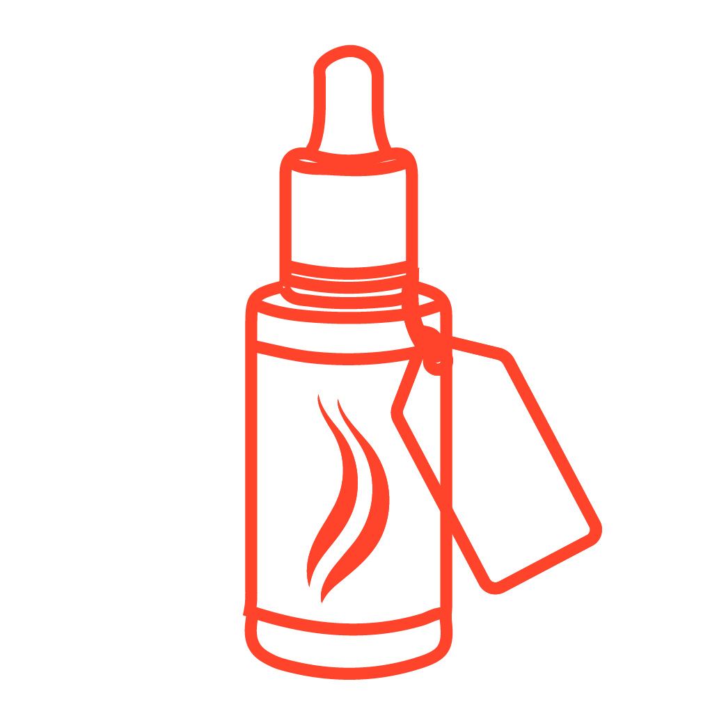 Custom Hair Serum Tags