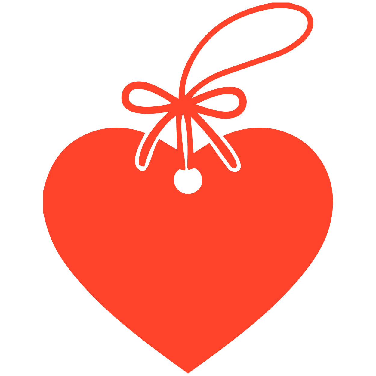 Custom Heart Tags