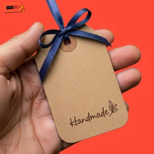 Custom Brown Tags