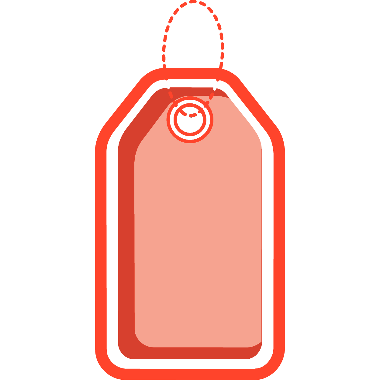 Custom Brown Tags